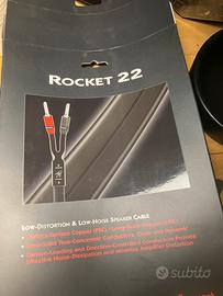 Cavo audioquest rocket 22 2,5 mt x 2