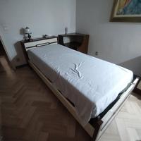 Contenitore lettino singolo con rete a molle