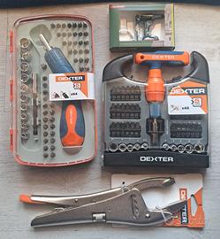 Lotto Dexter . Nuovo + Portachiavi 