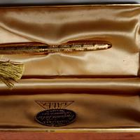 penna a sfera dorata Lalex