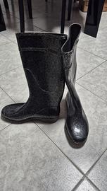 stivali glitterati taglia 37