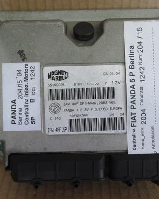 Centralina motore FIAT PANDA 1.2 del 2004