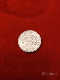 Moneta 500 lire argento 