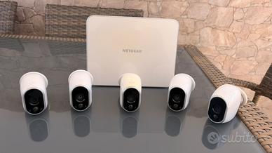 Netgear Arlo 5 Telecamere WiFi + Base Station