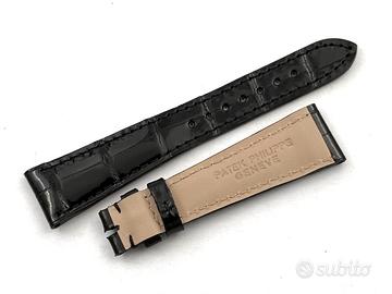 Cinturino Patek Philippe Alligatore Nero 20/14 mm