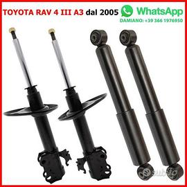 4 Ammortizzatori TOYOTA RAV 4 III A3 dal 2005