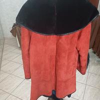 Giaccone di renna rosso