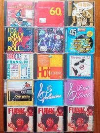 Cd musicali compilation artisti vari.