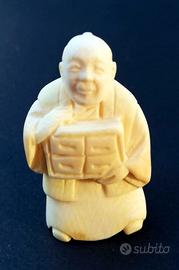 3 bottone giapponese antico netsuke '30 originale