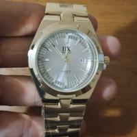 orologio unisex colore oro metallo 