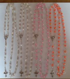 Assortimento 100 Rosari Coroncine Religiosi