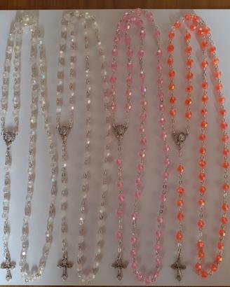 Assortimento 100 Rosari Coroncine Religiosi