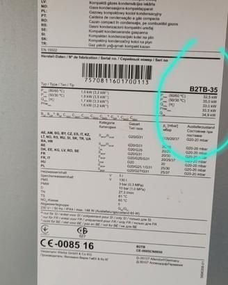 Caldaia Viessmann Vitodens 222-F B2TB-35