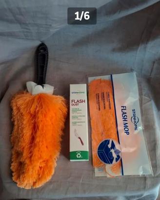 set spolvero Stanhome manico +piumino 