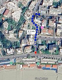 Alloggio turistico con giardinetto sulla spiaggia