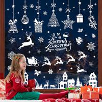 NUOVI Adesivi Natalizi per Finestre vetrofanie