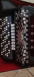 FISARMONICA DEGA 120 bassi 3/5 CASSOTTO 1+2