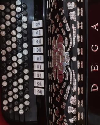 FISARMONICA DEGA 120 bassi 3/5 CASSOTTO 1+2