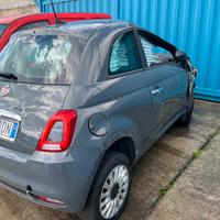 Fiat 500 Ibrida incidentata 