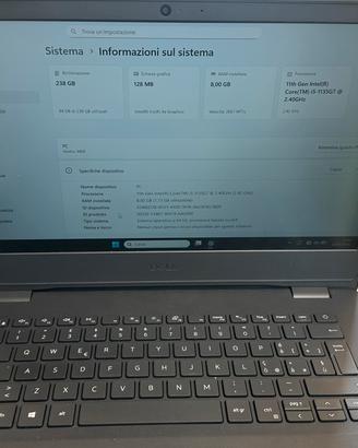PC Dell I5 computer tablet ipad wacon tavoletta