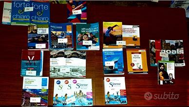 libri scolastici  della 1°super di scienze umane