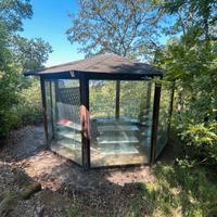 Gazebo Chiosco Giardino d'invern Pagoda Ottagonale