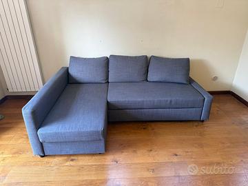 ikea Divano letto angolare contenitore, grigio