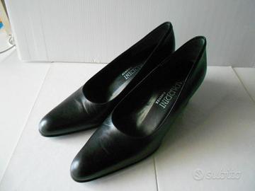 scarpe decoll. nuove vera pelle Caparrini Firenze
