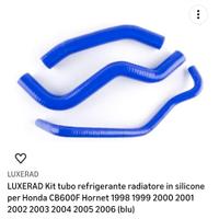 TUBI SILICONE PER RADIATORI Honda Blu 
