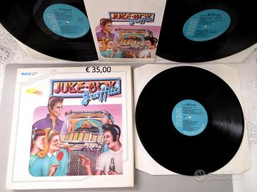 Dischi in vinile. L'album JUKE BOX graffiti 70.