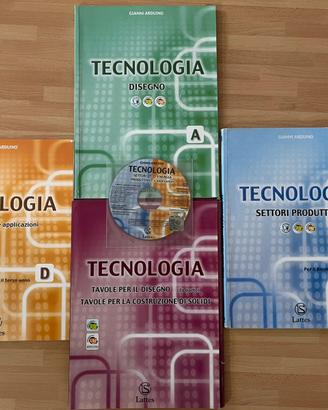 Set Tecnologia 3 Vol. + Tavole da Disegno + CD