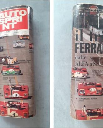 Raro gadget Autosprint, pochette Vintage del 1972