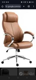  sedia da PC o ufficio con ruote 