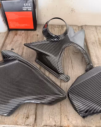 Cover serbatoio ktm 125 exc 2012-2016 carbon look