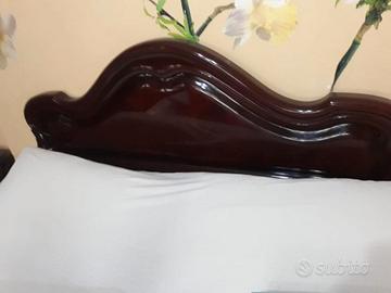 Camera matrimoniale completa in mogano