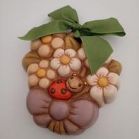 Thun Formella Fiori e Coccinella