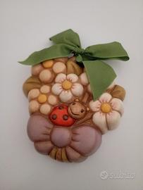 Thun Formella Fiori e Coccinella