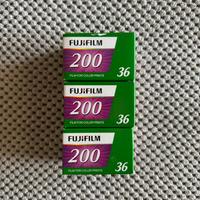 3 Pellicole Fujifilm 200
