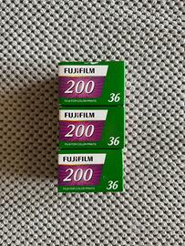 3 Pellicole Fujifilm 200