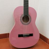 Chitarra in legno rosa