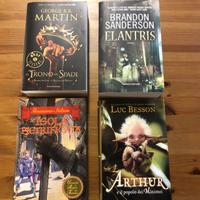 Libri fantasy Trono di spade Elantris Harry Potter