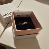 Pandora anello tiara del desiderio oro rosa 50