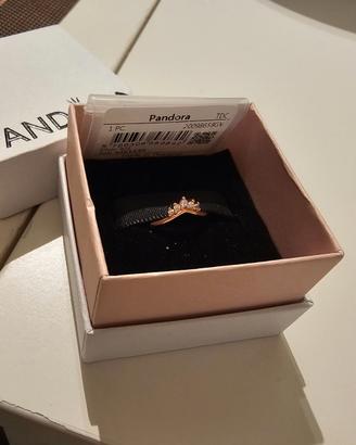 Pandora anello tiara del desiderio oro rosa 50