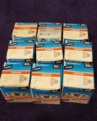 FARETTI OSRAM DecoStar Titan 51 50W 12V N°9 Pezzi