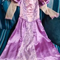 VESTITO CARNEVALE  "DISNEY" PRINCIPESSA RAPUNZEL 