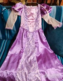 VESTITO CARNEVALE  "DISNEY" PRINCIPESSA RAPUNZEL 
