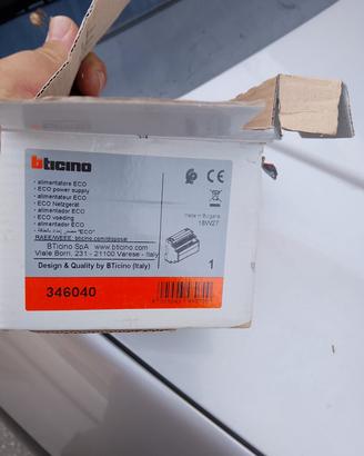 alimentatore citofonico BTicino 346040