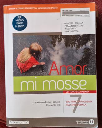 Amor mi mosse 7 libro scolastico 