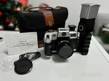Fotocamera Vintage CANOMATIK Argento/Nero
