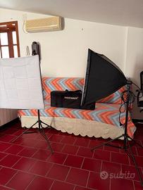 Kit 2 Softbox NEEWER 700W con Borsa (Leggere bio)